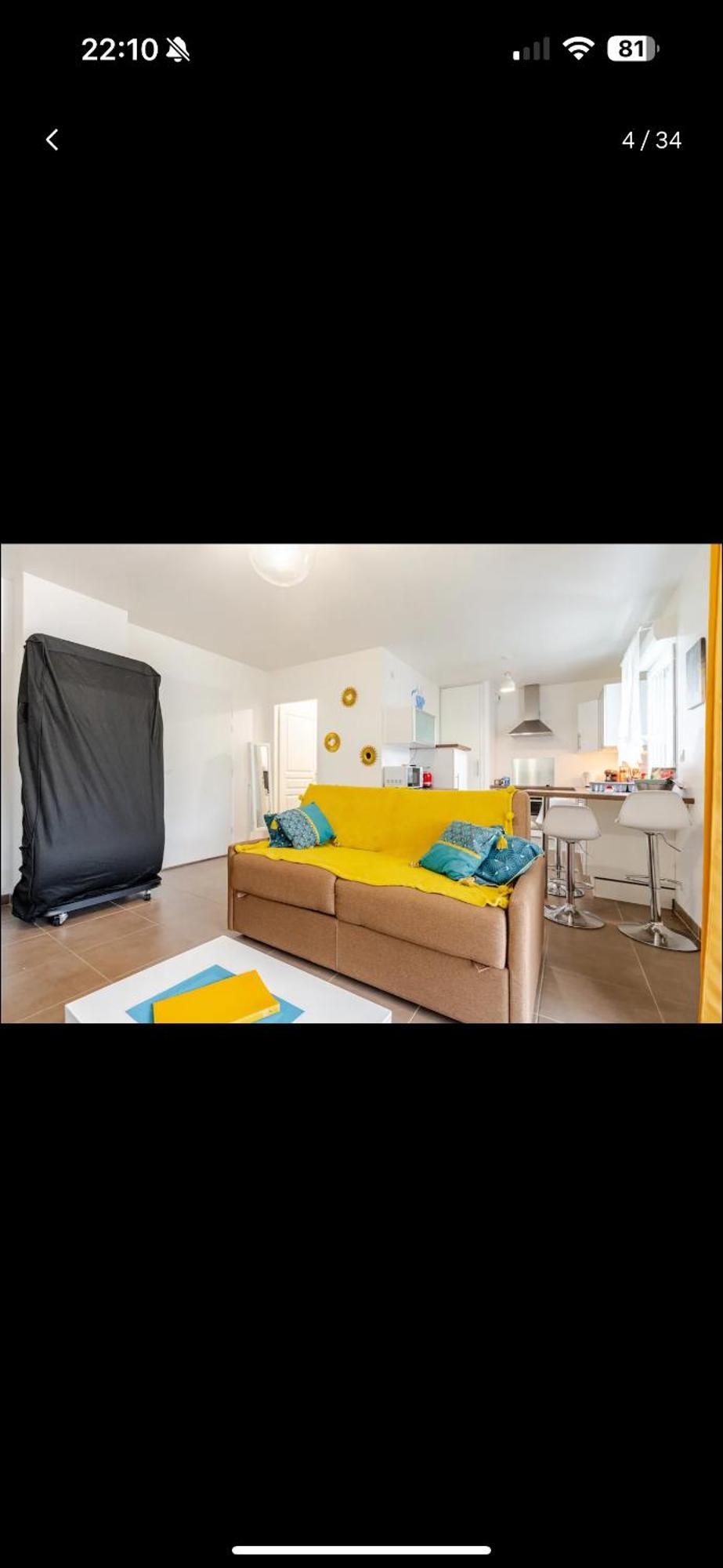 Proche Disney Et Paris - Studio Terrasse Et Parking Prive Montevrain Exterior photo
